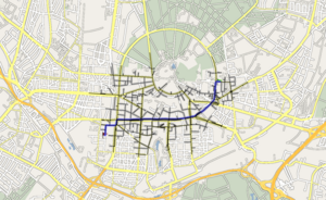 Suchraum des Landmark-Verfahrens von Goldberg et al.  
