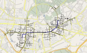 Suchraum bidirektionaler Dijkstra