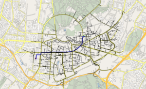 Suchraum des Dijkstra-Algorithmus  